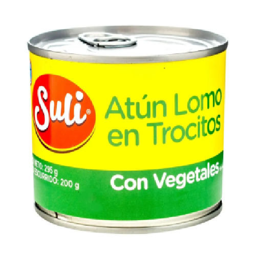 Atún Suli Trocitos Con Vegetales -295 gr